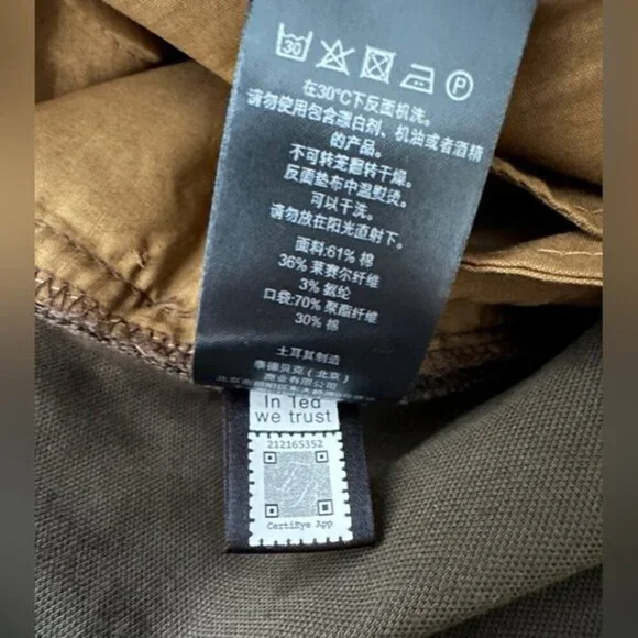 Ted Baker Green Genbee Casual‎ Relaxed Chinos 36R Men’s - Picture 11 of 11